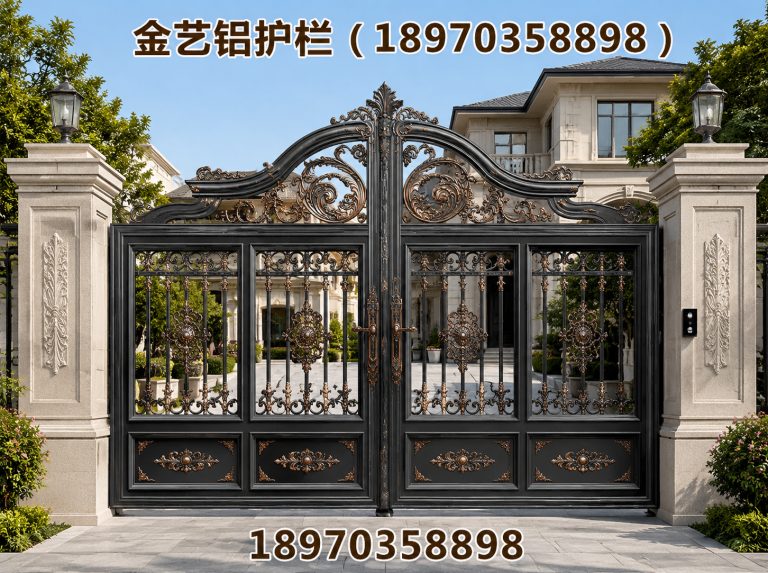 德兴市铝艺楼梯扶手展示图